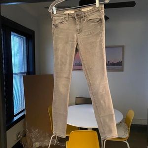 COPY - Pilcro and the Letterpress grey skinny jeans